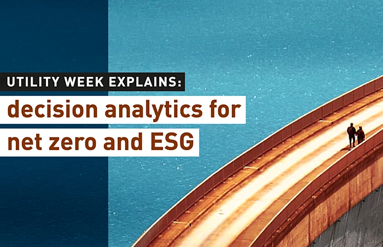 Decision analytics for net zero and ESG