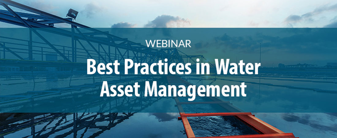Webinar: Best Practices in Water Asset Management